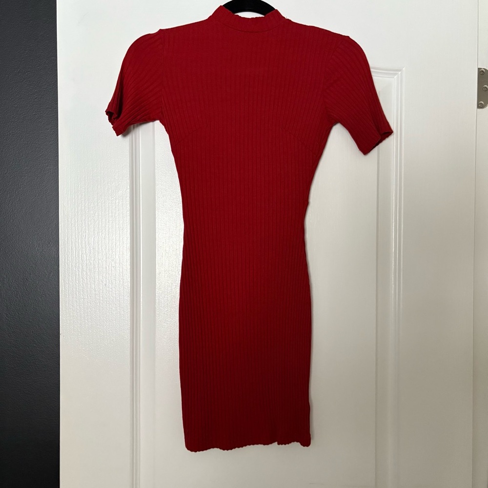 ReVamped Ribbed Mini Dress